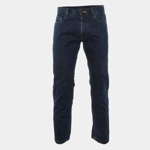 Pre Owned Fendi Navy Blue Denim Regular Jeans M Waist 34" 