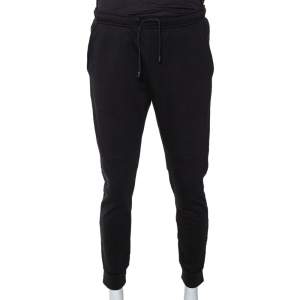 Fendi Black Knit Monster Eyes Detail Track Pants M