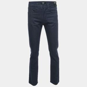 Fendi Dark Blue Denim Regular Fit Jeans S Waist 31"