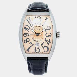 Franck Muller Casablanca 8880 C DT Automatic Cream Stainless Steel Men's Wristwatch 39mm