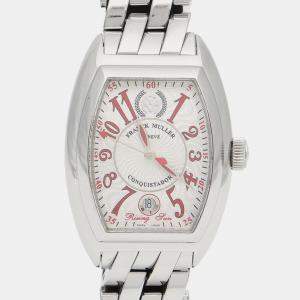 Pre Owned Franck Muller Conquistador 8005HSC Automatic Stainless Steel Men's Wristwatch 35 mm
