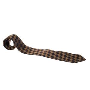 Gianfranco Ferre Metallic Bicolor Jacquard Silk Tie