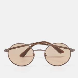 Giorgio Armani Brown  AR6140 Round Sunglasses