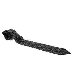 ربطة عنق جورجيو أرماني تراديشونال كرافيت حرير بنقوش بايزلي سوداء