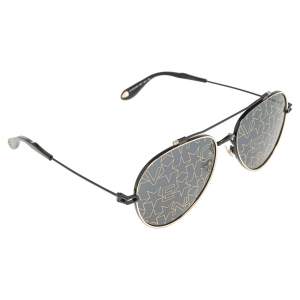 Givenchy Black/Gold GV7057/S Nude Aviator Sunglasses