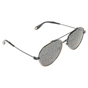 Givenchy Black/Gold GV7057/S Nude Aviator Sunglasses