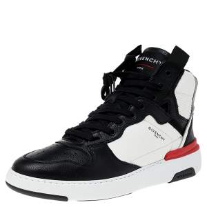 Givenchy Multicolor Leather Wing Sneakers Size 43