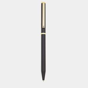 Givenchy Black Composite Gold Tone Ballpoint  Pen