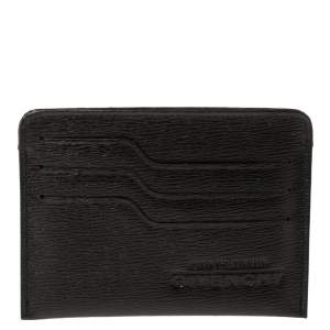 Givenchy Black Leather Card Holder