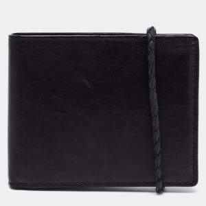 Givenchy Dark Brown Leather Bifold Wallet