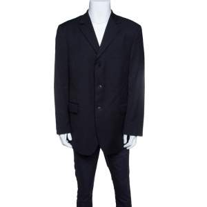 Givenchy Black Wool Tailored Blazer XXL