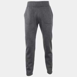 Givenchy Grey Neoprene Sweatpants S