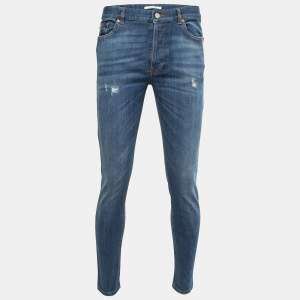 Givenchy Blue Washed Denim Skinny Jeans L Waist 35"