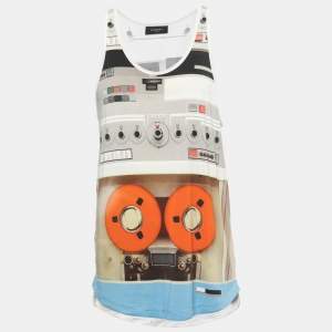 Givenchy Multicolor Print Jersey Tank T-Shirt M