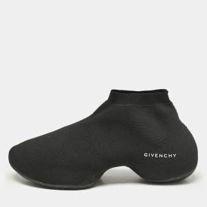 Givenchy Black Knit Fabric TK-360 Sneakers Size 41