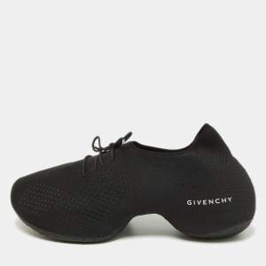 Givenchy Black Stretch Knit TK-360 Sneakers Size 39