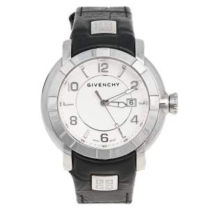 Givenchy White Stainless Steel GV.5202M Men's Wristwatch 44 mm