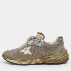 مملوكة مسبقًا Golden Goose Dad-Star Size 42 Multicolor Mesh and Suede Low Top Sneakers