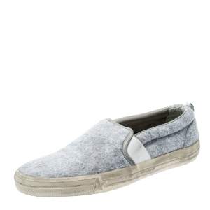 Golden Goose Grey Slip On Sneakers Size 43