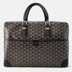Goyard Ambasard Black Pvc Leather Size Mm