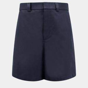Gucci Blue Cotton Bermuda Shorts IT 48
