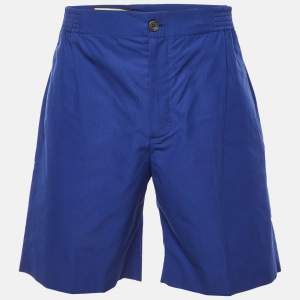 مملوكة مسبقًا Gucci Blue Cotton Shorts M