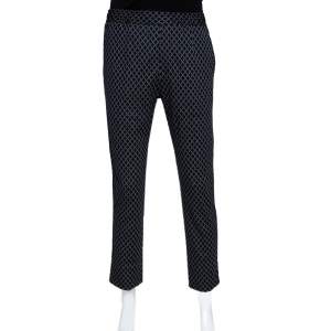 Gucci Navy Blue G Frames Jersey Track Pants M