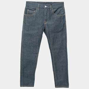 Gucci Blue Denim Straight Fit Jeans S