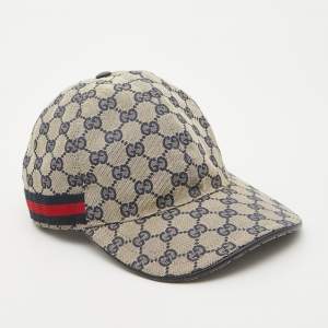 Gucci Brown GG Canvas Baseball Cap 