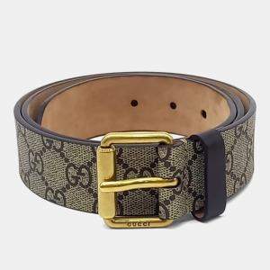 مملوكة مسبقًا Gucci PVC Beige Snake Belt