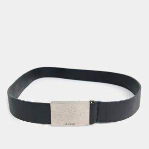 Pre Owned Gucci Leather Black belt (835193)