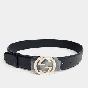 Pre Owned Gucci Leather Belt 