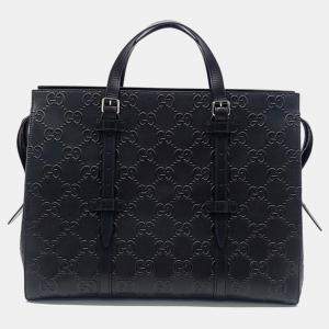 Gucci GG emboss tote bag