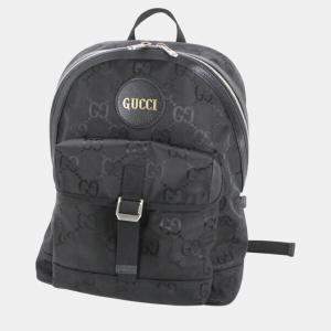 Gucci Black GG Nylon Canvas Off The Grid Backpack