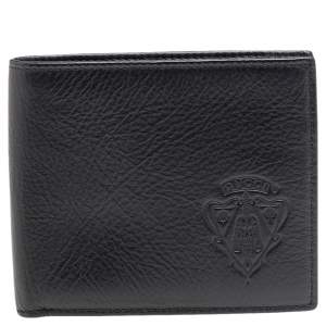 Gucci Black Leather Bifold Wallet 