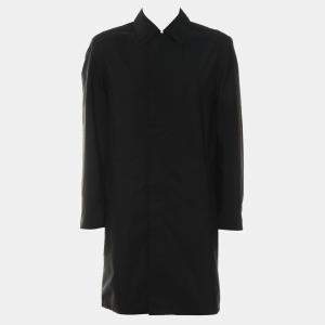 Gucci Black Reversible Nylon Long Zipped Jacket Eu Men 48