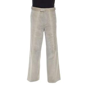 Gucci Beige Cotton Corduroy Trousers L