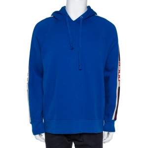 Gucci Blue Hoodie Sweatshirt M