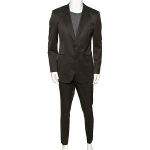Gucci Brown Wool Suit M