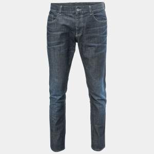 Gucci Blue Denim Super Skinny Jeans M