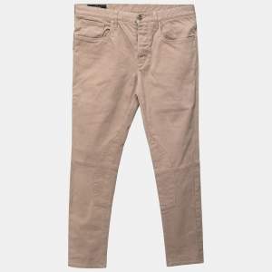 Gucci Beige Denim Riding pants S Waist: 32