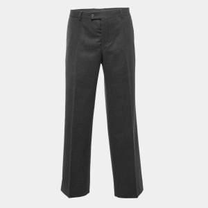 Gucci Grey Wool Trousers XL