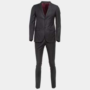 Gucci Black Single Breasted Suit XS