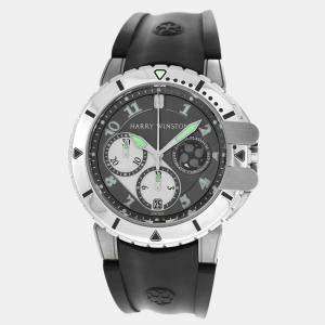 Pre Owned Harry Winston Project Z2 410-MCA442 Automatic Platinum Men's Wristwatch 44 mm