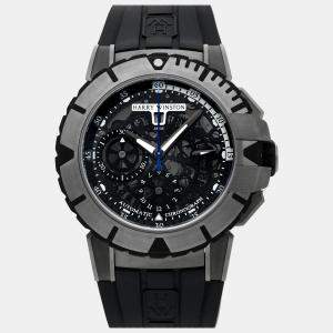 Harry Winston Black Ocean Sport 411/MCA44ZC.K Automatic Men's Wristwatch 44 mm