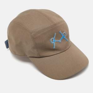 Hermès Brown Serge de Cotton Nevada Cap Size 58