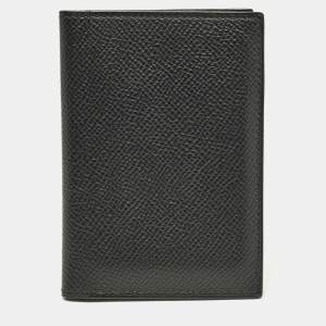 Hermes Noir Epsom Leather MC² Euclide Card Holder