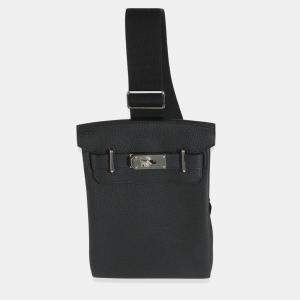 Hermes Black Togo Hac A Dos PM Backpack PHW
