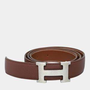 Hermes H Buckle Reversible Belt