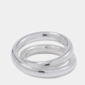 مملوكة مسبقًا حقيبة يد هيرميس مدينة كابا خاتم كلوتشيرتيج مقاس 54 / رقم 14 فضي Sv925